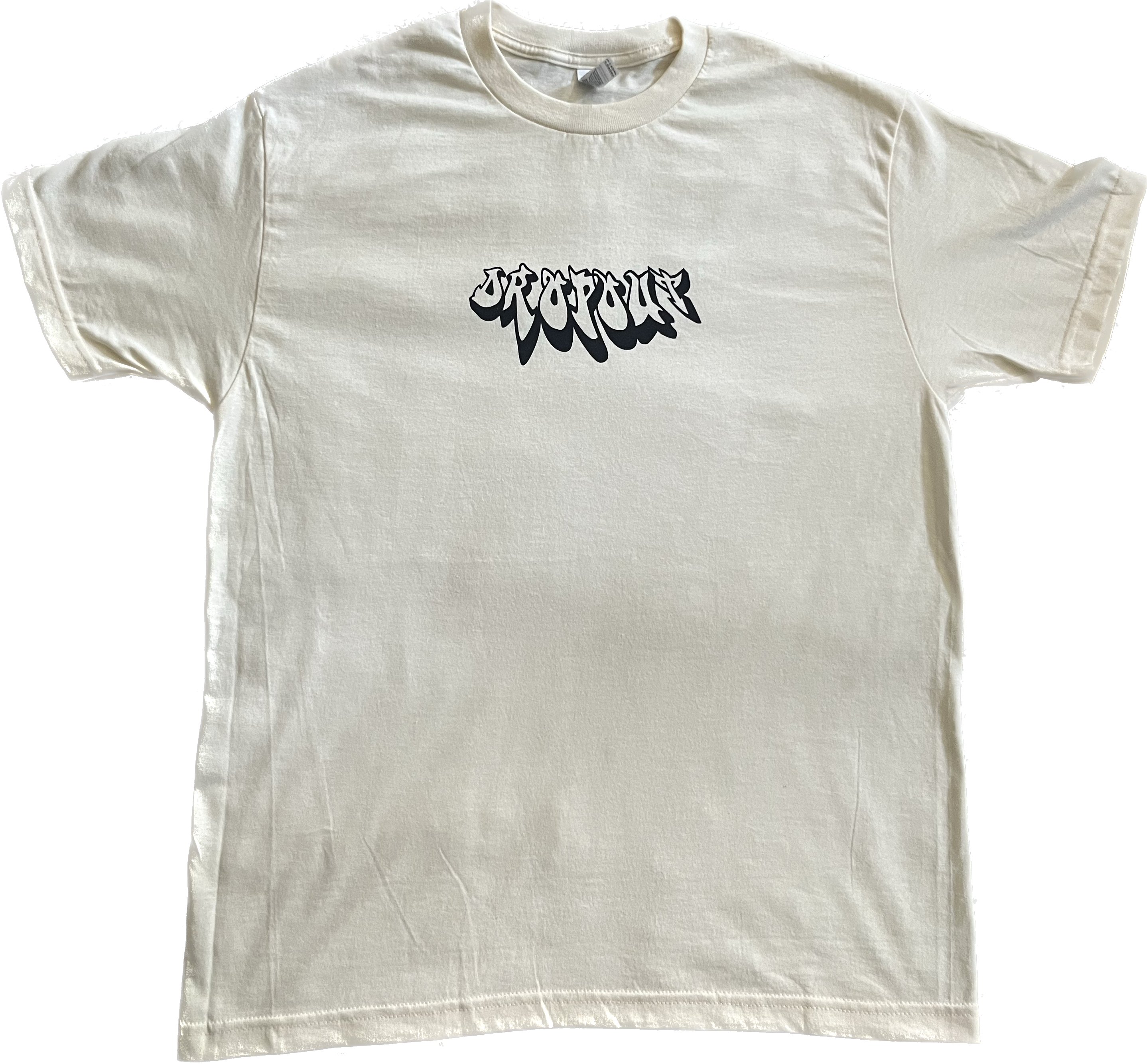 White Dropout Tee